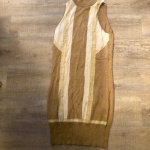 Forever brand silk accent long dress/shirt Sz. M